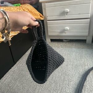 Hanging organizer bag handmade